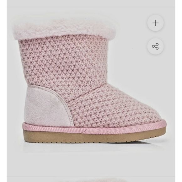 NWT FITORY TODDLER SWEATER SLIP ON BOOTS - Picture 2 of 5